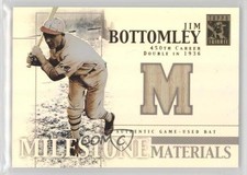 2002 Topps Tribute Milestone Materials Jim Bottomley #MIM-JBO HOF 0r4