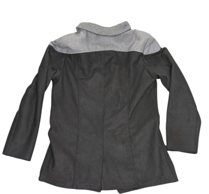 Cutter & Buck Sweater Mens 2XT Gray Black Cardigan Grandpacore Academia Preppy - Image 2 of 4