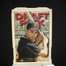 Topps - 1994 Jacob Cruz Draft Pick Rookie Card #521 San Francisco Giants MLB