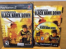 Delta Force: Black Hawk Down - Disc Only (Sony PlayStation 2, 2005) CIB Complete