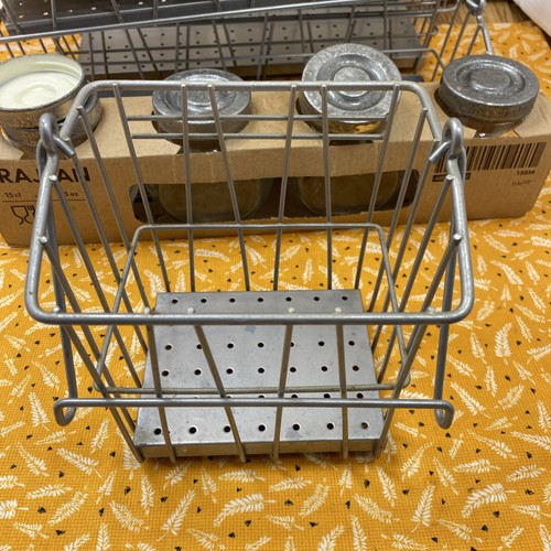 4 IKEA BYGEL Metal Storage Spice Racks 5 Jars - Picture 9 of 13