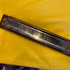 Hohner Marine Band Harmonica in the Key of Bb - Made in Germany