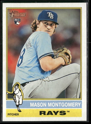 2025 Topps Heritage #296 Mason Montgomery | Baseball Card