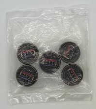 5 VTG American Bowling Congress, ABC, League Champion Lapel Pins, Sealed NOS