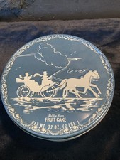 Vintage Shirley Jean Fruit Cake Tin, Capitol Cake Co, Made In USA, Empty