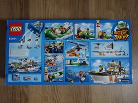 LEGO City 60014 Coast Guard Patrol Ship & Helicopter Set Genuine