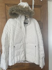 Women Kenneth Kole Reaction Puffer Detached Hoodie Size M/10