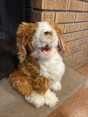 Joy for All Ageless Innovations Freckled Pup Companion Pet Interactive Dog Toy