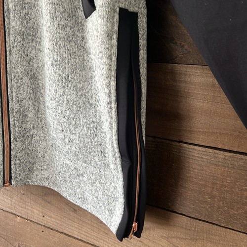 Lululemon Both Ways Bomber Heathered White / Black / Atomic Flower Silver Spoon - Picture 4 of 16