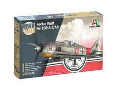 1:72 ITALERI Focke Wulf 190 A-7/A-8 Aces Kit ...