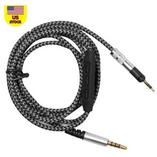 Headphone Replacement Cable with Remote Mic For Sennheiser HD598 HD558 HD518 I