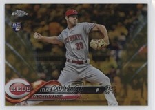 2018 Topps Chrome Gold Refractor 44/50 Tyler Mahle #12 2d9