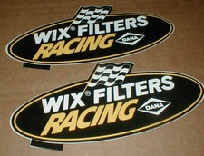 Original Wix Filters Dana Nascar Hot Rod Drag Racing Decal Sticker Lot Nos Nm