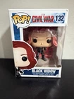 Funko Pop! Marvel Captain America Civil War Black Widow #132 Vinyl Figure Bobble