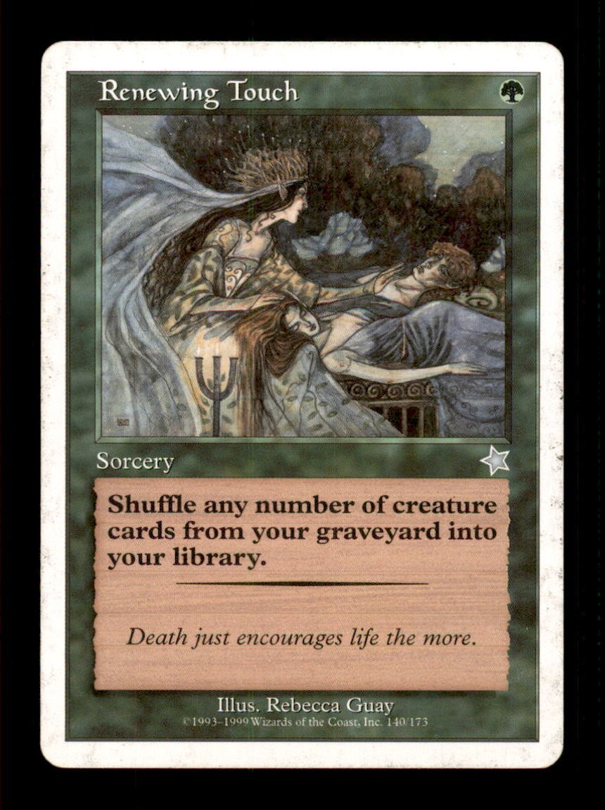 Renewing Touch LP Light Play Starter 1999 MTG [10059]