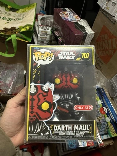 Funko Pop! Vinyl: Star Wars - Darth Maul - Bobblehead Target Exclusive 707 NEW