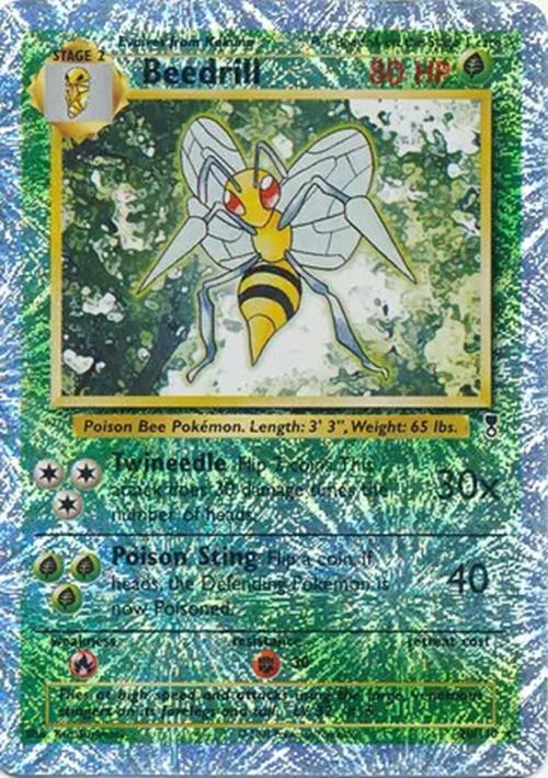 Beedrill - 20/110 - Pokemon Legendary Collection Reverse Holo Rare Card NM