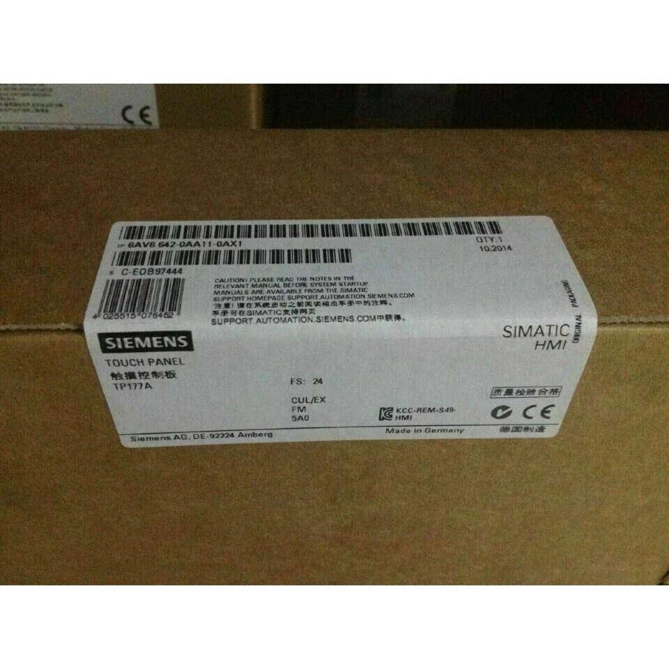 NEW SIEMENS SIMATIC TP177A Touch Panel 6AV6642-0AA11-0AX1 6AV6 642-0AA11-0AX1 - Image 2 of 4