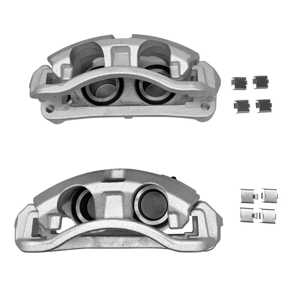 For Ford E-150 E-250 E-350 E-450 Super Duty Pair Front Brake Calipers w/Bracket - Image 3 of 4