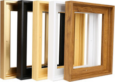 8X10 Canvas Floater Frames, Floater Frame for 0.9" Depth Canvas Paintings, Float