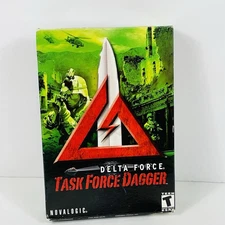 Delta Force Task Force Dagger Big Box PC CD-ROM Video Game