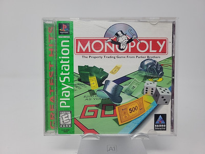 Monopoly Greatest Hits PS1 PlayStation 1 MD Complete CIB