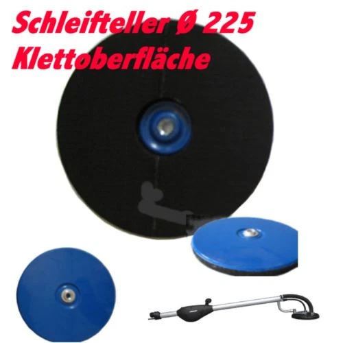 Schleifteller Kletteller für Matrix DWS 600, 710, 750 Langhalsschleifer