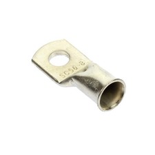 1 Wire Ring Terminal Tinned Copper 1/0 AWG Gauge 5/16" Connectors Terminals