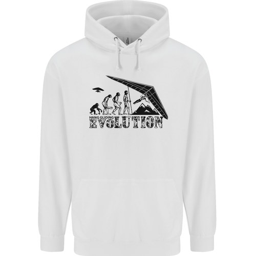 Hang Gliding Evolution Funny Hang Glider Childrens Kids Hoodie - Picture 13 of 80