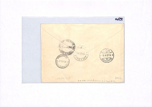 PAPUA 1932 Cover LAKATOI MIXED FRANKING 3d *AIR MAIL* SG.113 Cat £450+ YJ60 - Picture 12 of 12