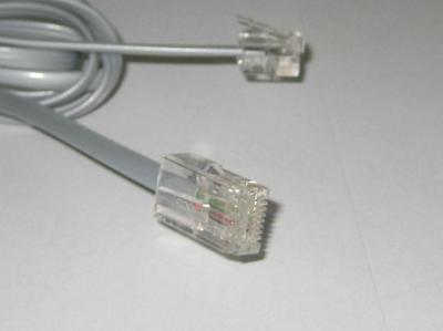10ft BROADBAND MODEM RJ45 TO RJ11 Rj12 6 pins core LEAD CABLE | eBay