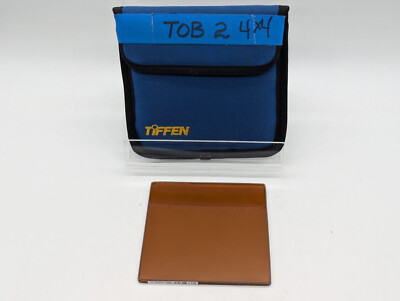Tiffen 4x4'' Tobacco 2 Solid Color Glass Filter MFR #44TO2