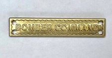 BOMBER COMMAND BAR or CLASP  for FULL SIZE British 1939-45 Star  BRASS