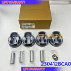 Us New 4 x +0.50mm Fits For 2016-2021 Hyundai Kia 1.6L Turbo Piston & Ring Kits