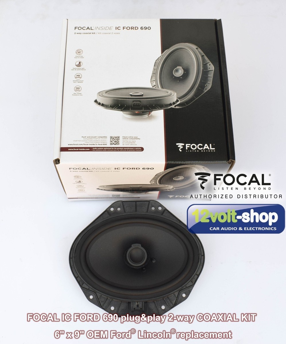 Focal IC FORD 690 Ford/Lincoln plug&play OEM replacement 6''x9