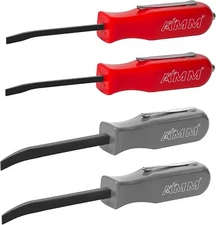 4 PCS Pocket Pry Bar Set, Mini Pry Bar with Magnet Top and Pocket Clip, 4.5" NEW