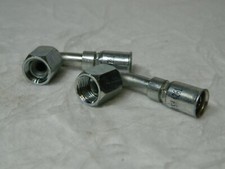 Parker Hose Adaptor Elbow Female JIC 37  Swivel 90  Elbow Qty 2 13991N-5-5