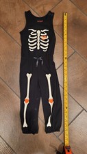 Cat Jack Skeleton One Piece Jumper Romper Halloween Costume Toddler 2T Unisex