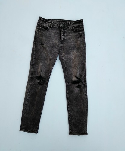 American Eagle Mens Next Level Flex Black Acid Wash Skinny Jeans Size 31x30  | eBay