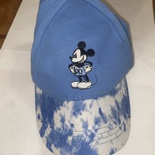 Disney Mickey Mouse Boy's Snapback Hat Blue Size OSFM Embroidered Mickey Mouse