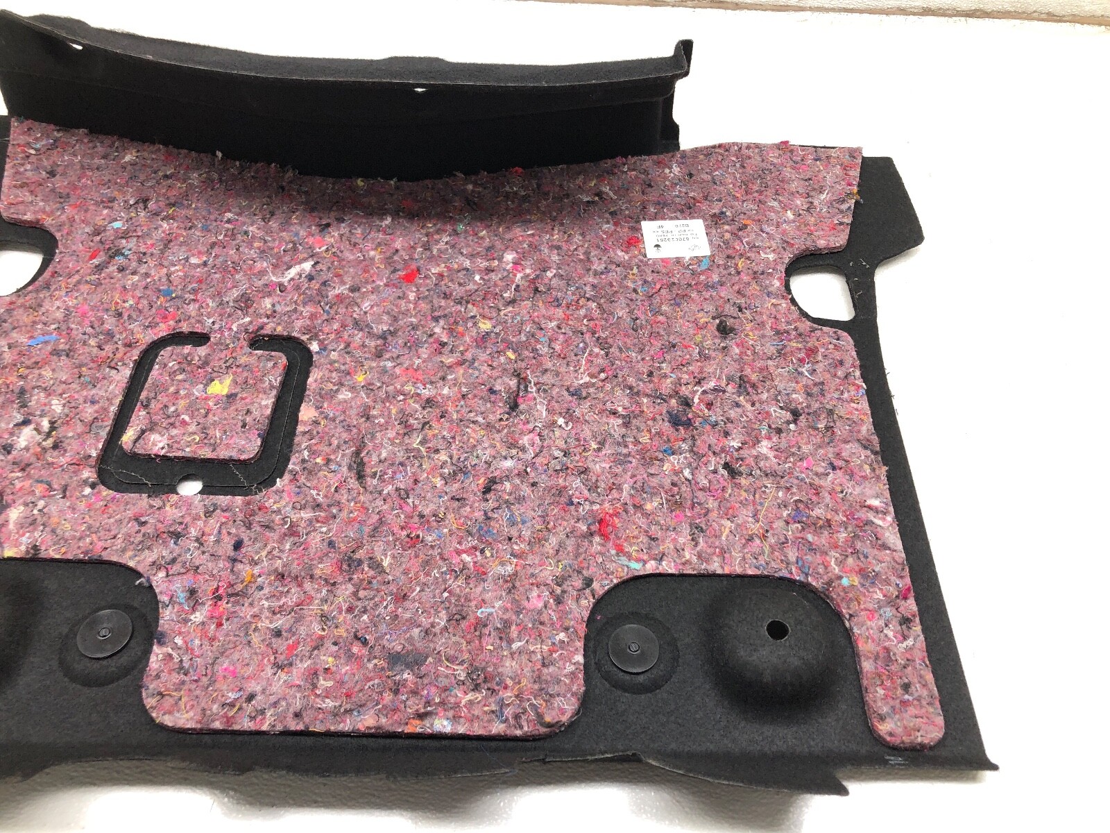 2014-2020 MASERATI QUATTROPORTE REAR SPARE WHEEL COMPARTMENT FLOOR CARPET OEM.
