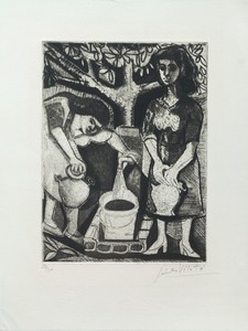 Javier VILATO — Gravure originale signée — vue 1 sur 7