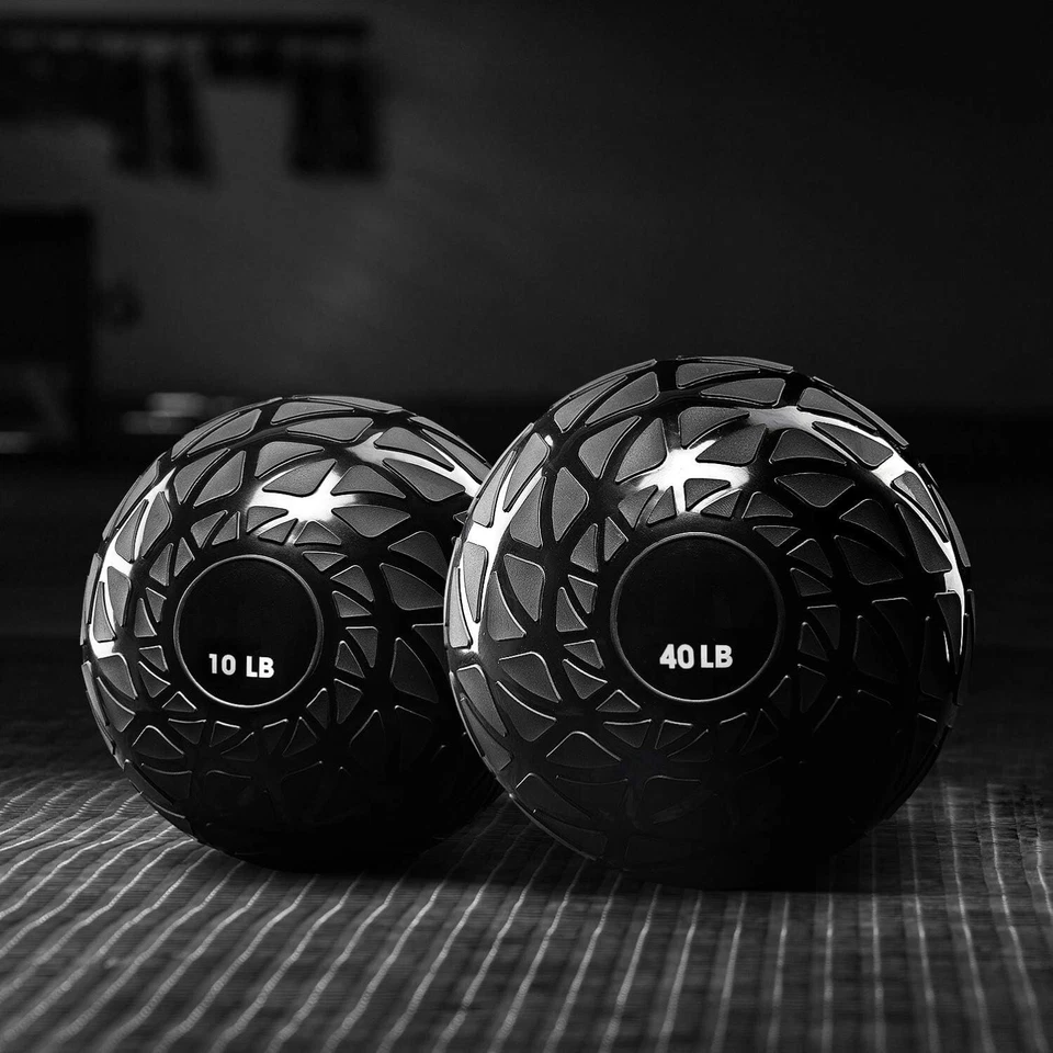 Balones Medicinales De 30lb,Rellenos De Arena Y PVC Duradero Para Entrenamiento. Foto 4 de 4