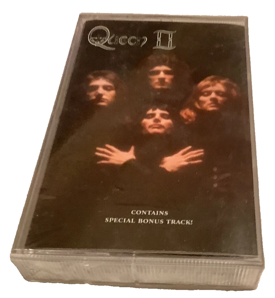 Queen - Queen II Cassette, Contains Special Bonus Track! Factory Sealed  *RARE* - Image 2 of 4