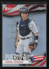 2021 Topps Chrome #B-9 Jorge Posada Beisbol Card TCCCX