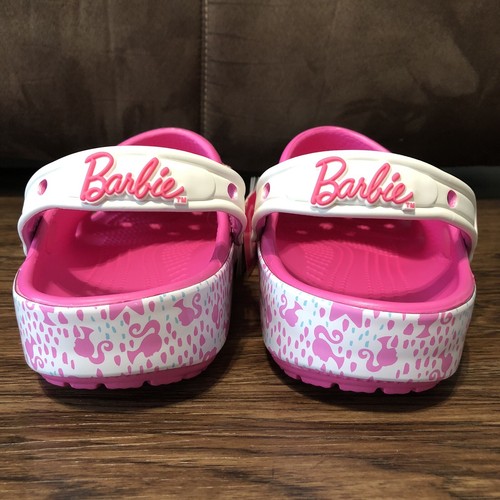 Crocs x Barbie Classic Clog Electric Pink Adult Women's Size 7 / Men’s Size 5 - Picture 3 of 6