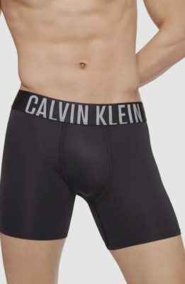 $41 Calvin Klein Underwear Men's Black NB2594 Intense Power Boxer Brief Size S