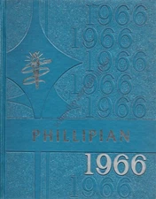 High School Yearbook Phillips Maine ME Phillips High School Phillipian 1966