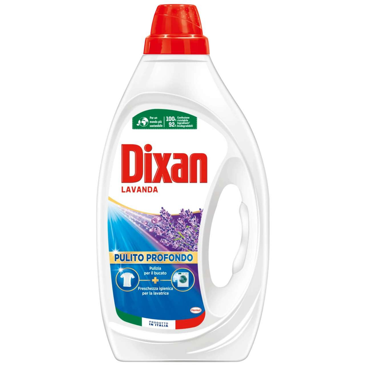 Detersivo Dixan Lavanda 44 Lavaggi Liquido 6 Pezzi - Pulizia Professionale