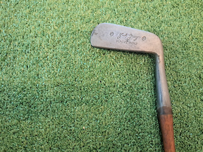 Vintage Hickory Shaft Jack Gray Dundee Irons 34'' RH Putter